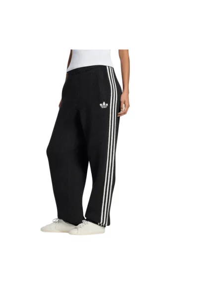 Spodnie dresowe adidas Adiluna Season 2 x Jennie Knitted Loose Pants Black L czarne