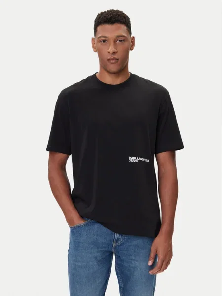 Karl Lagerfeld Jeans Tricou negru