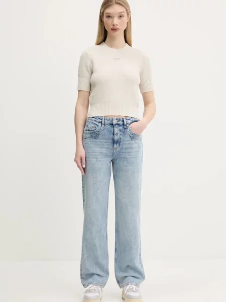 Tommy Jeans Pulover bež