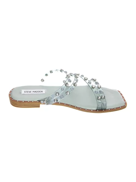 Klapki Steve Madden niebieskie