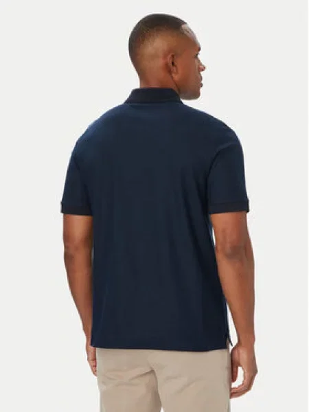 BOSS Polo majica H-Pei 88 Mornarsko modra