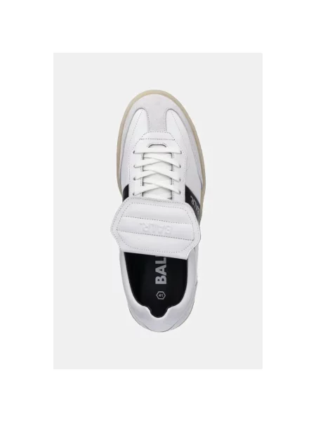 Sneakersy Balr. skórzane białe