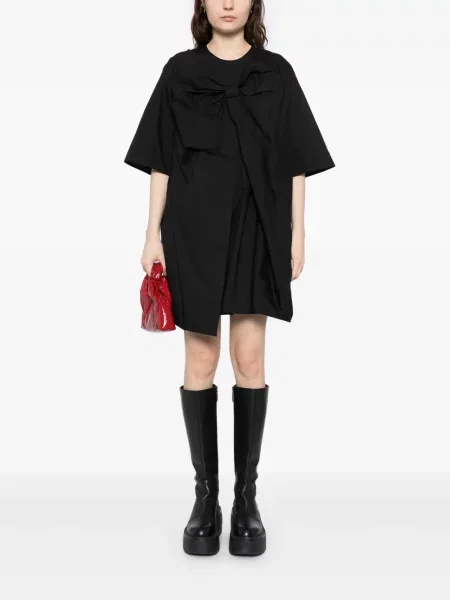 Rochie Jnby cu funde de costum negru
