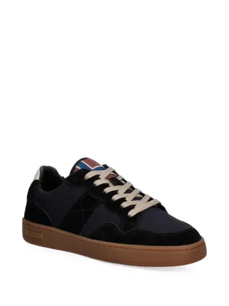 Sneakers Napapijri σουέντ μαύρο
