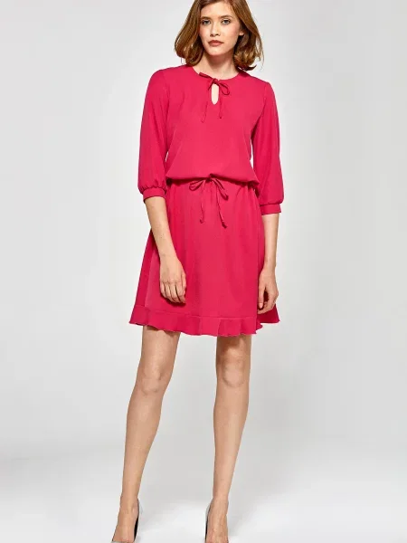 Макси рокля Colett червено