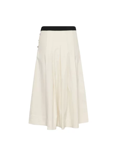 Spódnica midi Inwear beżowa