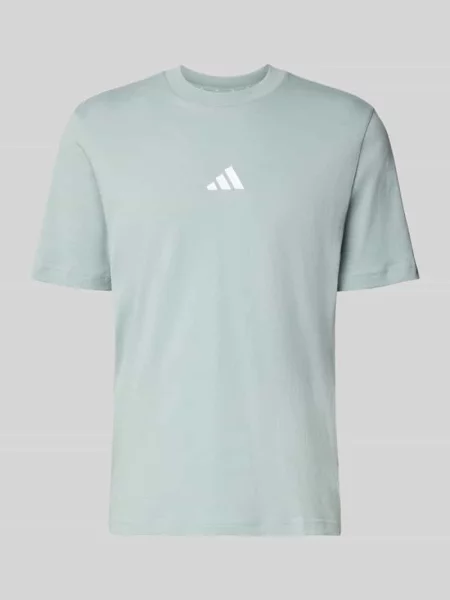 Koszulka z logo i okrągłym dekoltem Adidas Sportswear