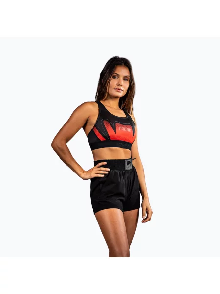 Biustonosz treningowy Venum x RWS black/red czarny