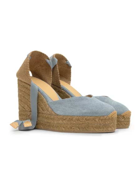 Espadryle Castaner niebieskie
