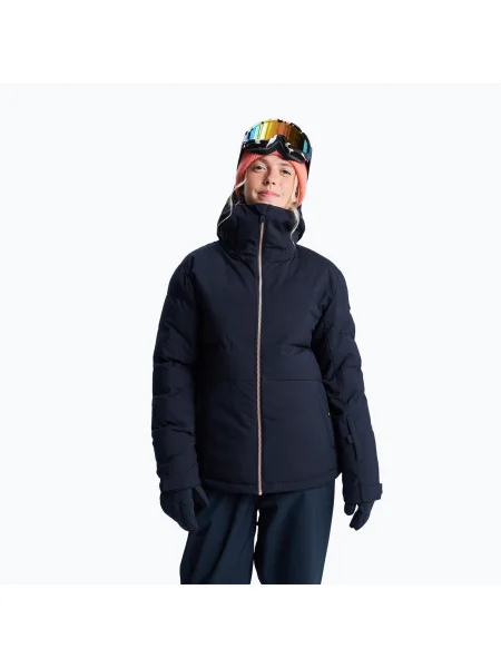 Geacă de snowboard pentru femei ROXY Snowhill Puffy True Black negru