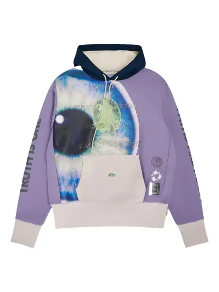 Pulover Advisory Board Crystals cu imagine violet