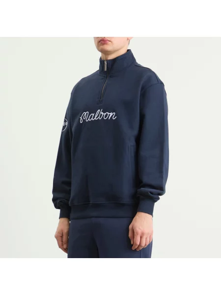 Bluza rozpinana Malbon granatowa