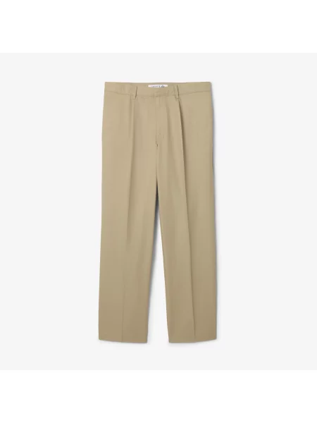 Lacoste Spodnie Chino beżowy