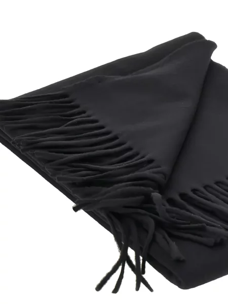 Fular Weekend Max Mara cu broderie negru