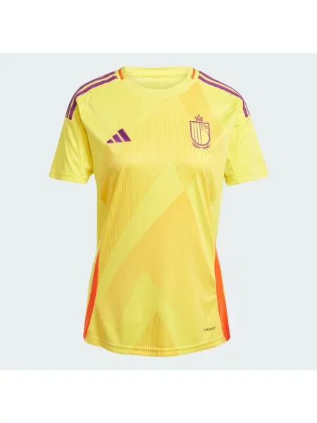 Koszulka Belgium 25 Women's Team Away żółta