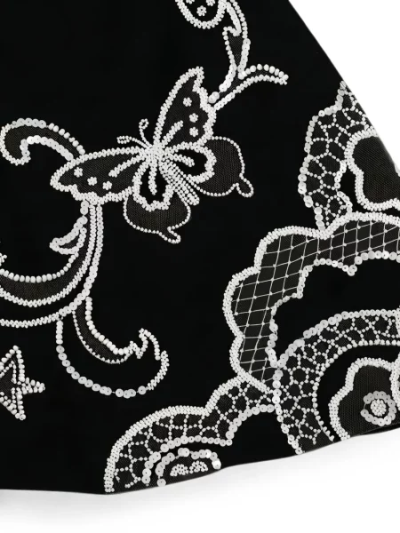 Rochie mini Valentino Garavani din tul negru