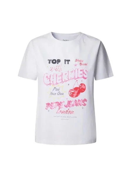 Koszulka Pepe Jeans biała