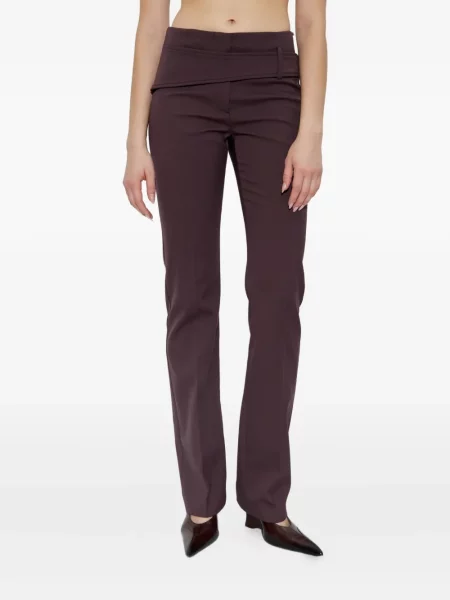 Pantaloni Sportmax roșu
