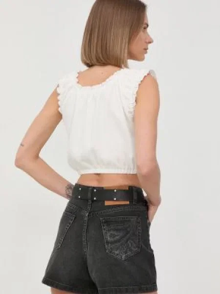 Блузка The Kooples однотонна білий