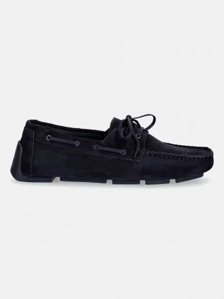 Calvin Klein mokasíny semišové DRIVER BOAT SU