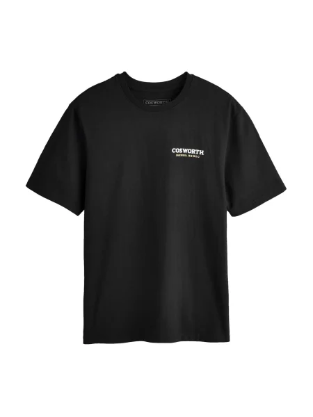 Next Tricou negru alb