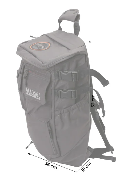 NAPAPIJRI Batoh H-TUSCO / tmavě šedá