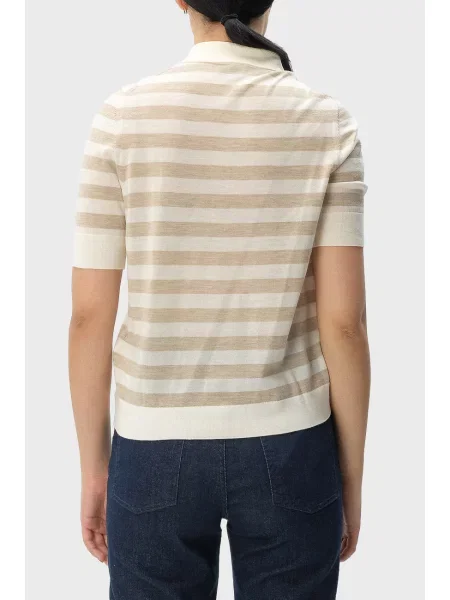 Поло Boss бежевое