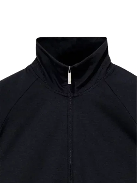 Hanorac cu fermoar Emporio Armani albastru