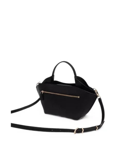Crossbody kabelka Guess s autogramem černá