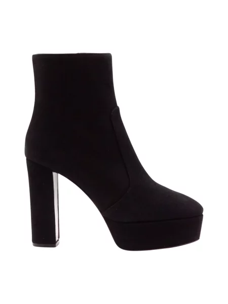 Buty do kostki Roberto Festa zamszowe czarne