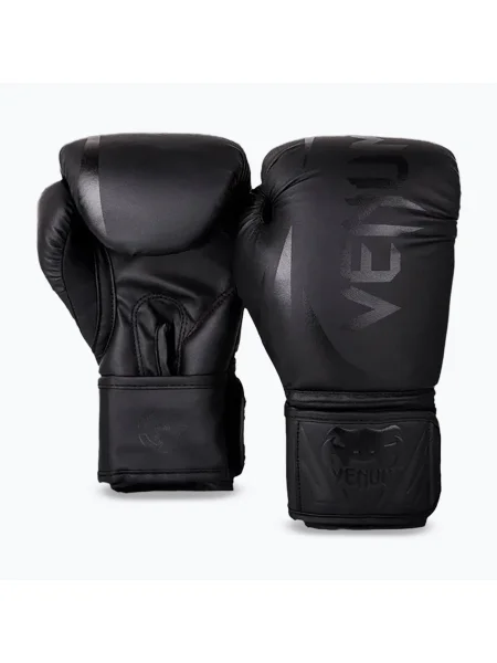 Mănuși de box pentru copii Venum Challenger Kids black/black negru