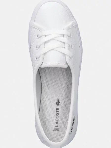 Кожаные кеды Lacoste