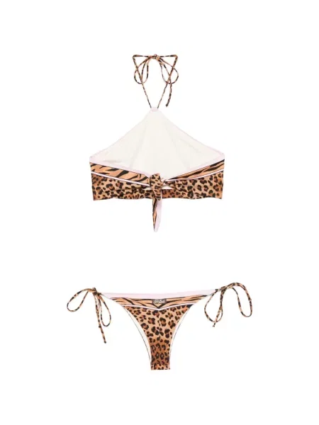 Halter nyakú bikini Mc2 Saint Barth nyomtatás