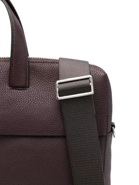 Кожена куфарче Paul Smith кафяво