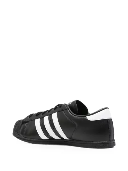 Sneakerși Adidas Superstar cu dungi negru