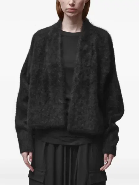 Cardigan Thom Krom de lână alb