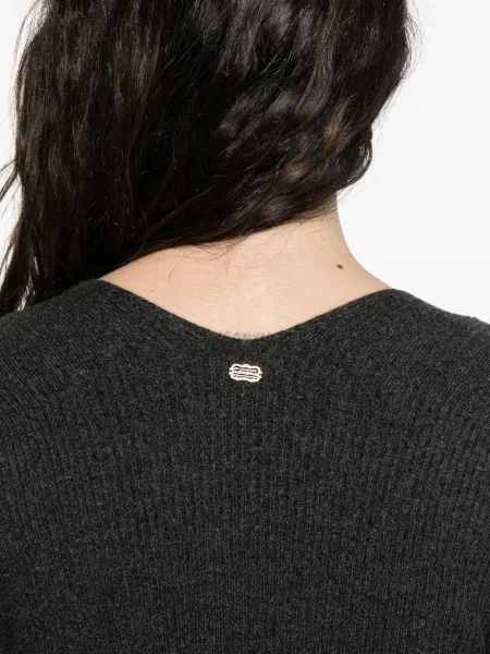 Пуловер Agnona сиво