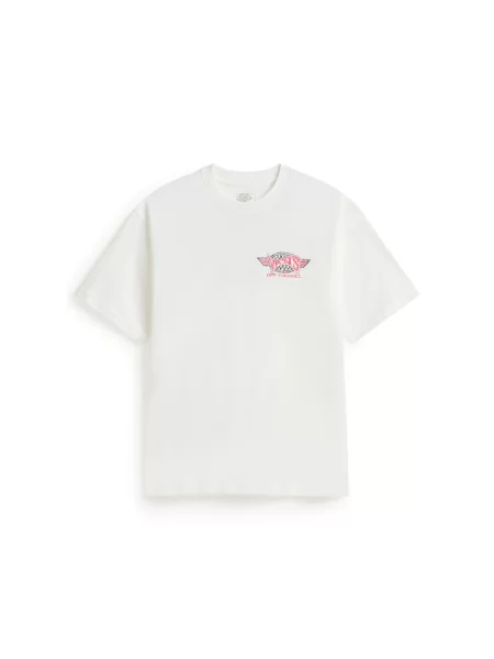 VANS Tricou Faded Glory roșu intens / negru alb