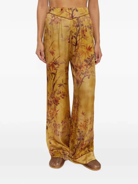 Pantaloni Forte_forte galben