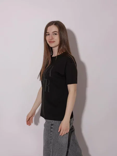 Футболка Lumo черная