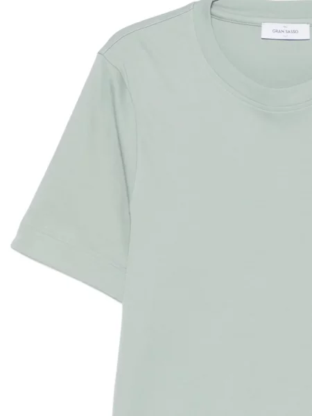 Tricou Gran Sasso cu decolteu rotund verde