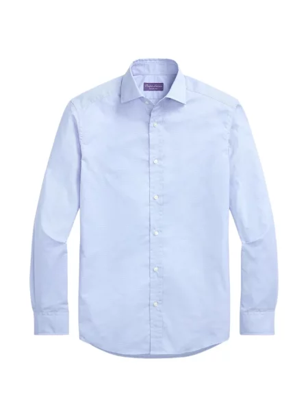 Gulerat cămașă Ralph Lauren Purple Label albastru