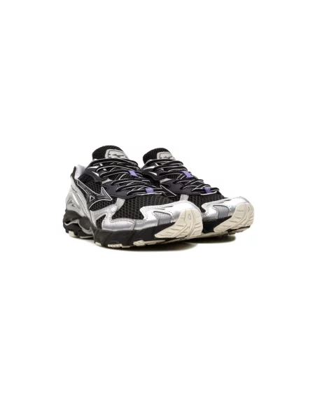 Lniane sneakersy Mizuno czarne