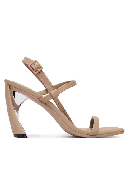 Босоніжки United Nude Zuma Strappy Hi бежевий