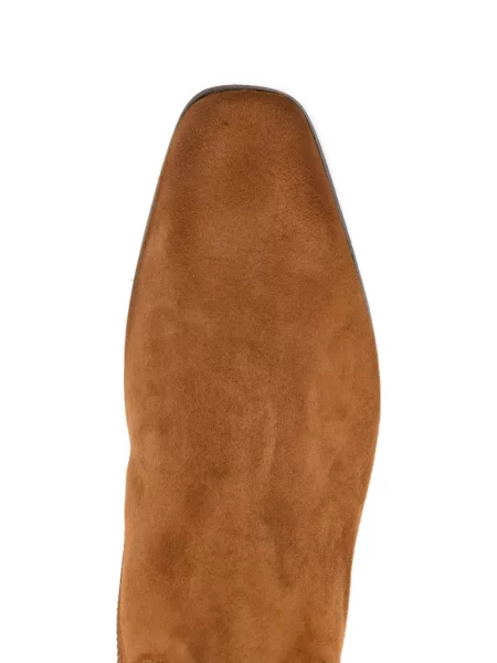 Botine Alexander Hotto din piele de căprioară maro