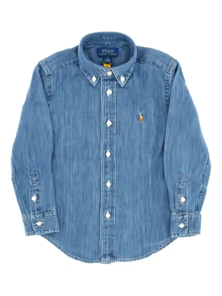 Дънкова риза Polo Ralph Lauren синьо
