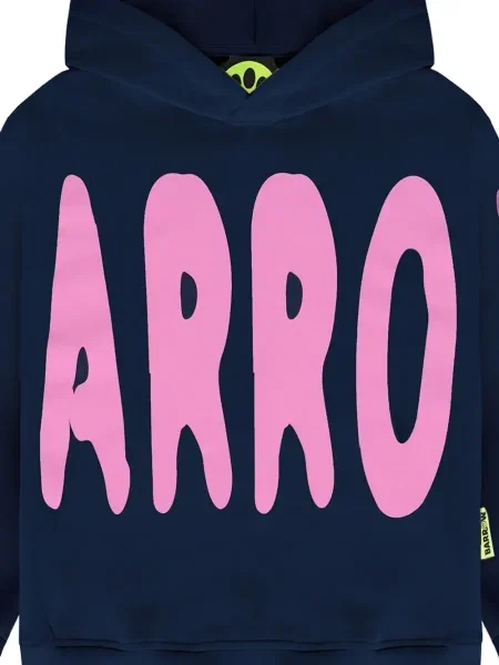 Bluza z kapturem dziecięca Barrow niebieska