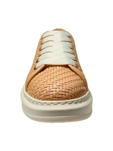 Sneakersy Alexander Smith skórzane beżowe
