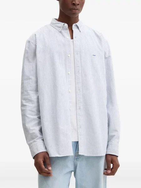 Pulover Levi's® cu autograf cu cordon cu 5 buzunare alb
