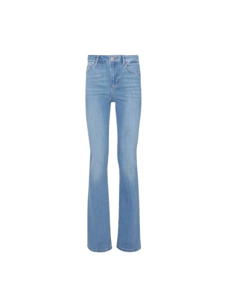 Liu Jo Jeansy Flared Beat blau niebieskie